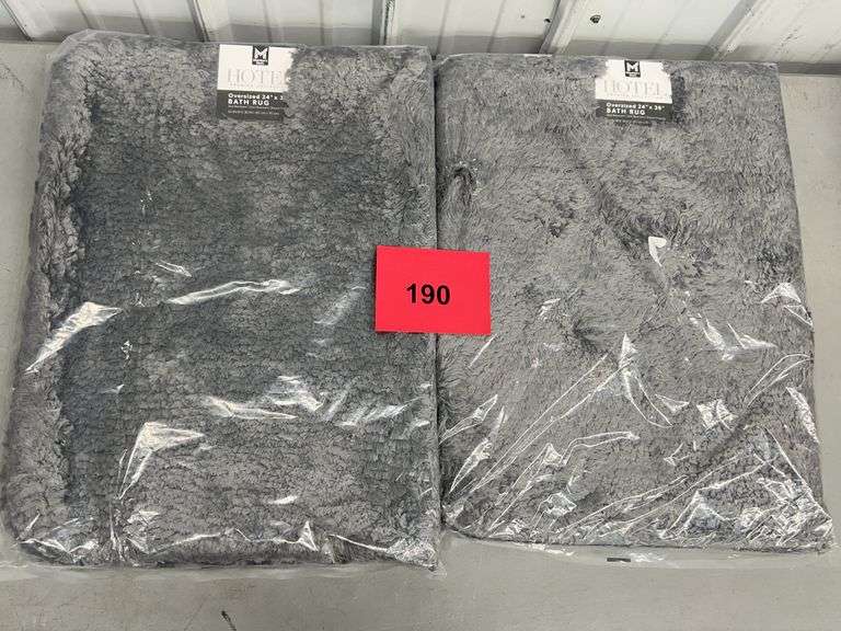 (2) BATH RUGS