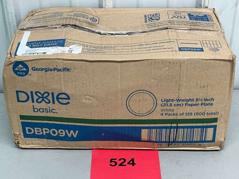 CASE OF DIXIE PAPER PLATES