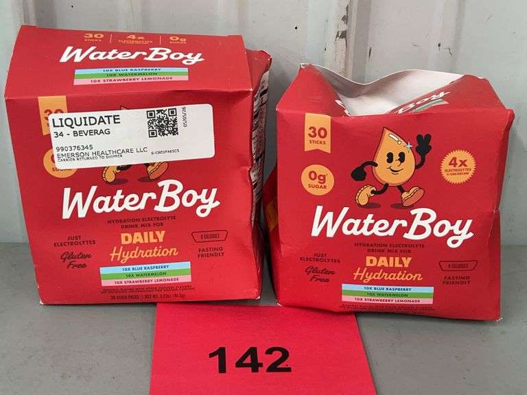 (2) BOXES OF WATERBOY