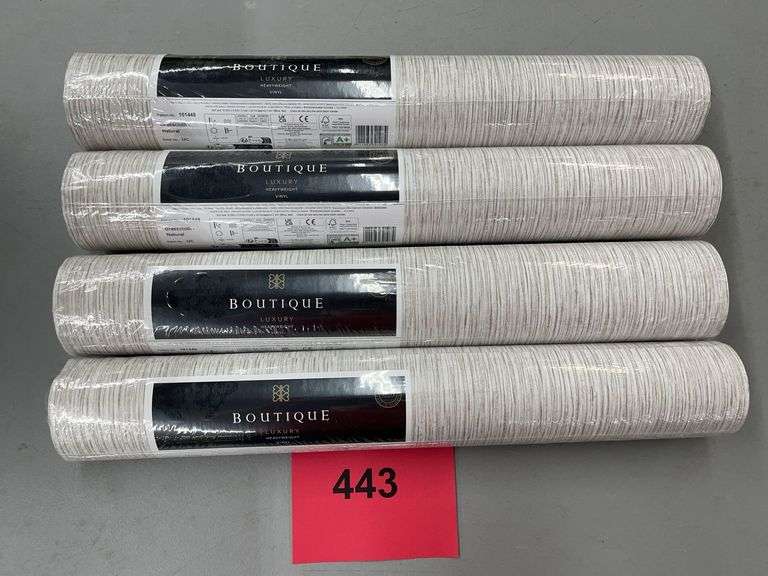 (4) ROLLS OF VINYL