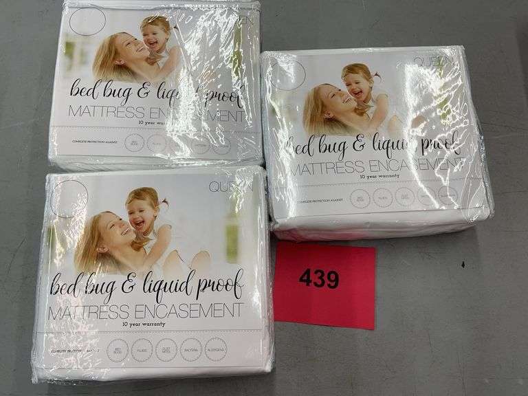 (3) QUEEN SIZE MATTRESS PROTECTORS