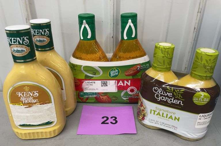 MISC LOT OF SALAD DRESSING