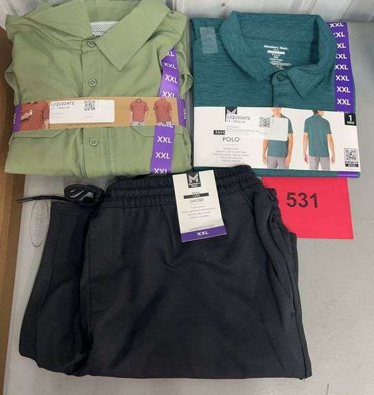 3PC MENS CLOTHING LOT SIZE XXL