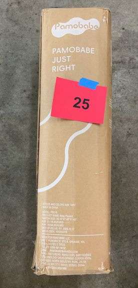 PAMOBABE PORTABLE PLAYPEN IN BOX