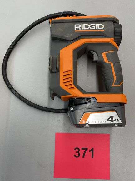 RIDGID 18V INFLATOR W/ BATTERY