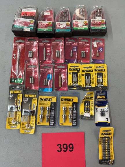 MISC LOT OF DRILL BITS