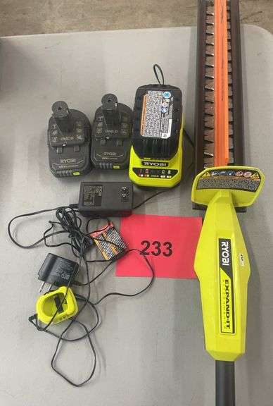 MISC RYOBI LOT - SEE PHOTOS