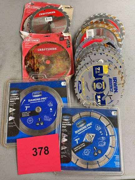 ASSORTED SAW BLADES