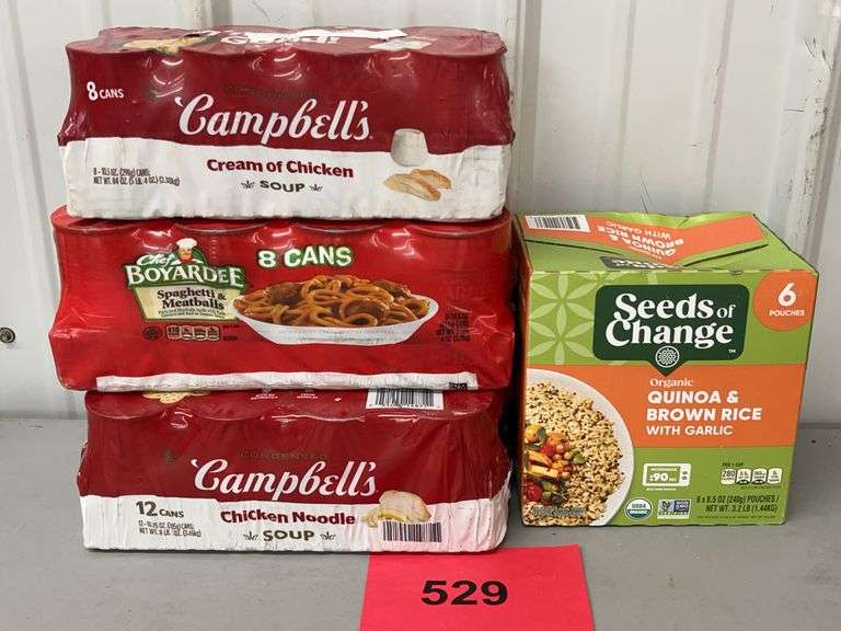 MISC LOT OF FOOD ITEMS - SEE PHOTOS