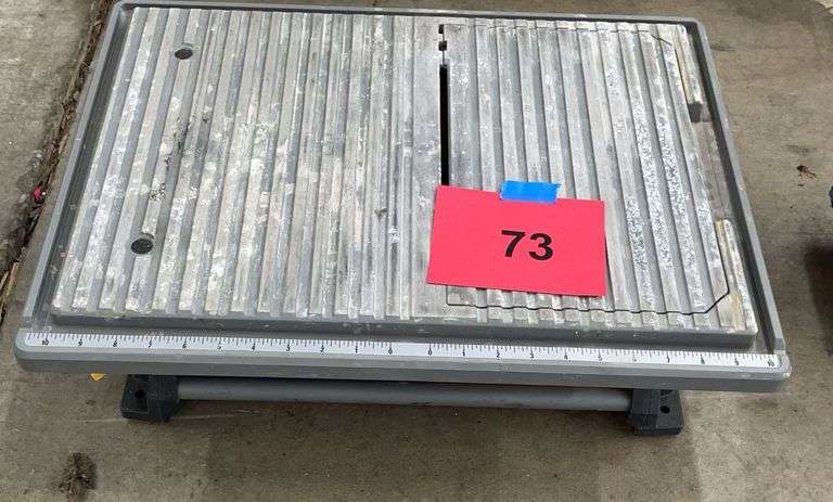 PRE-OWNED RIDGID 7" TILE SAW