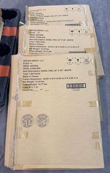 (3) BOXES OF EASEL PADS