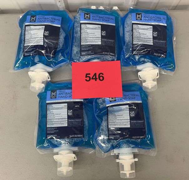 (5) BAGS OF FOAMING HAND SOAP REFILLS