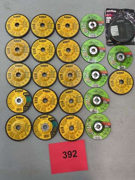 MISC LOT OF GRINDING WHEELS