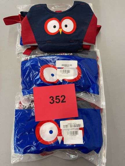 (3) BABY SAFETY WALKERS