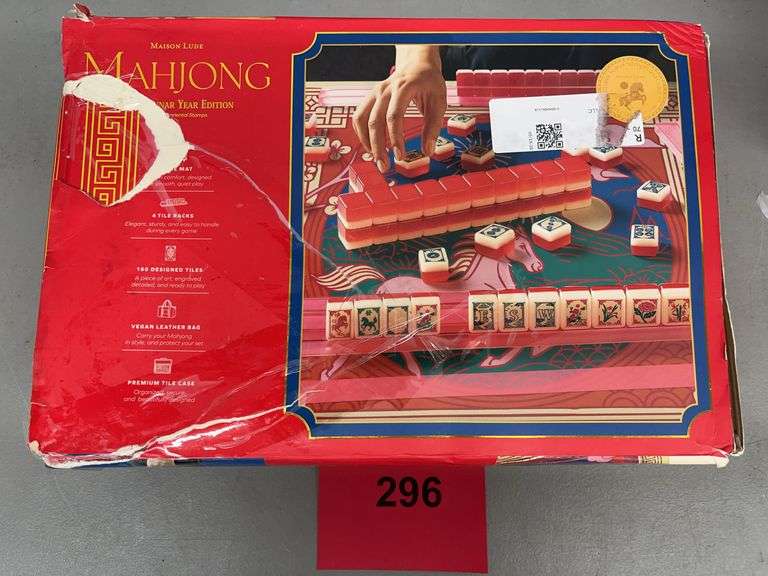 MAISON LUDE MAHJONG SET IN BOX