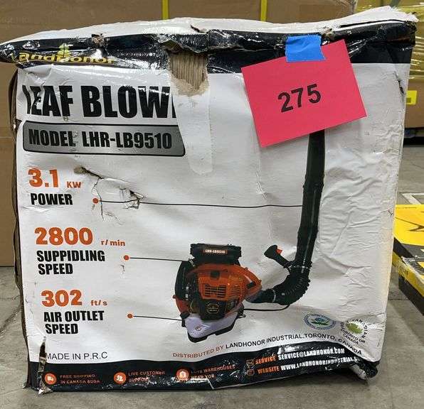 AS IS - LEAF BLOWER IN BOX