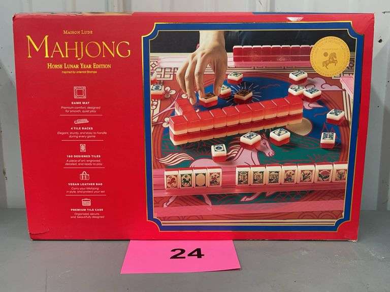 MAISON LUDE MAHJONG SET IN BOX