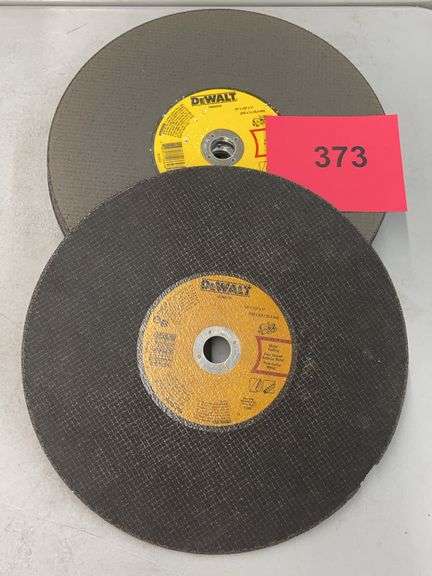 (10) DEWALT ASSORTED GRINDING WHEELS