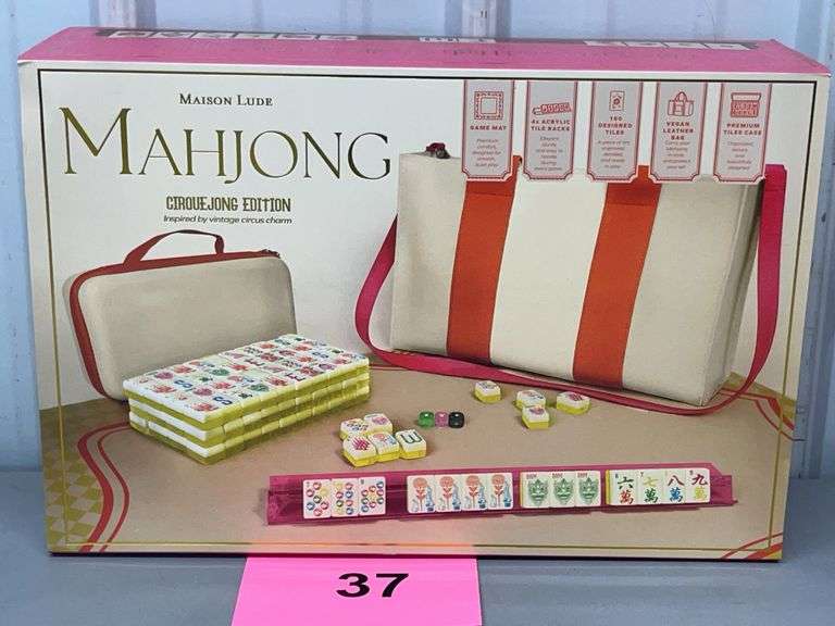 MAISON LUDE MAHJONG SET IN BOX
