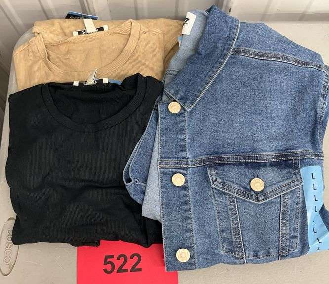 3PC WOMENS CLOTHING LOT SIZE LARGE