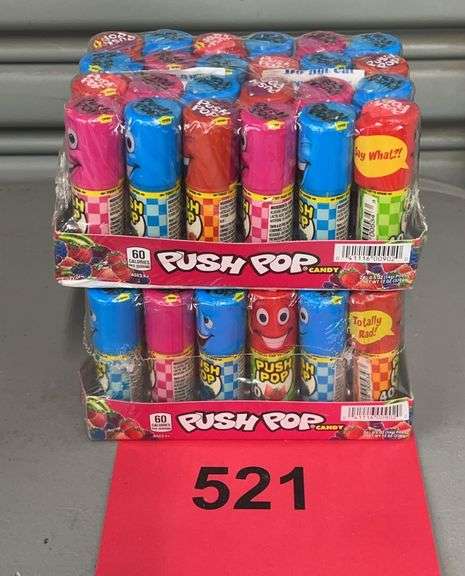 (2) BOXES OF PUSH POPS