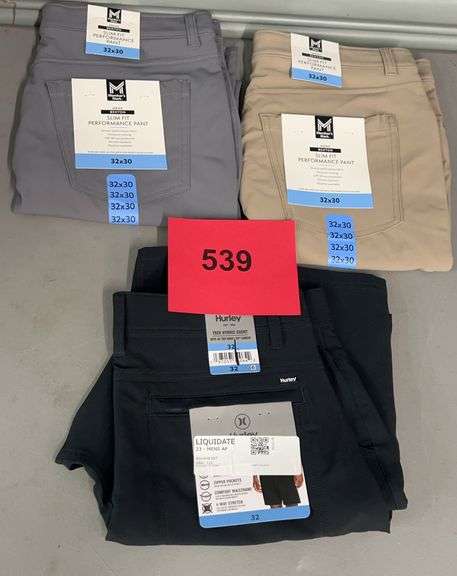 3PC MENS CLOTHING LOT SIZE 32