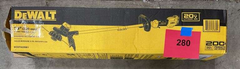 DEWALT 20V 13" STRING TRIMMER IN BOX