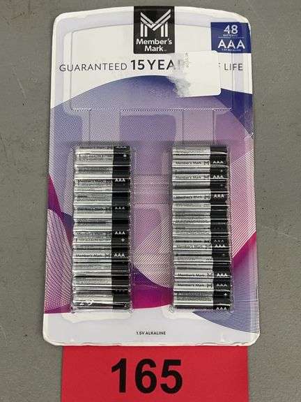 PACK OF (48) AAA BATTERIES