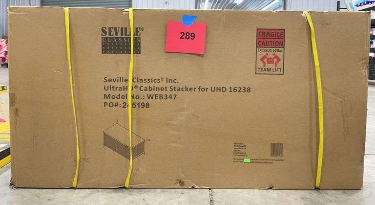 SEVILLE CLASSICS CABINET STACKER IN BOX