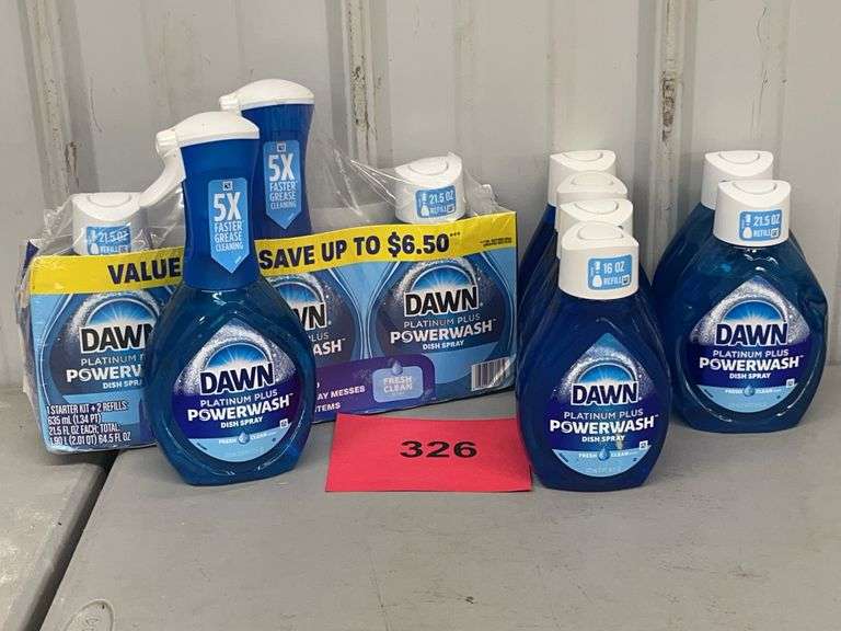 DAWN POWERWASH DISH SPRAY LOT - SEE PHOTOS