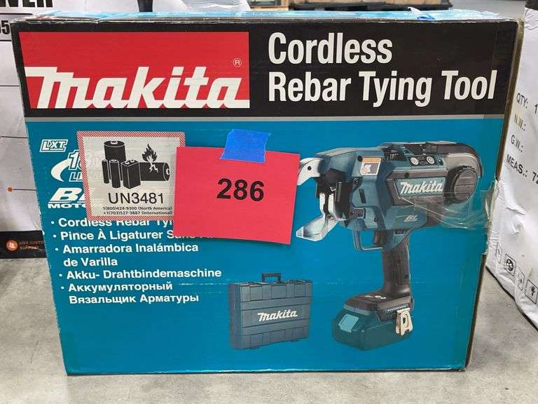 MAKITA 18V CORDLESS REBAR TYING TOOL IN BOX