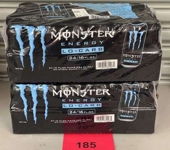(2) PACKS OF MONSTER ENERGY DRINKS