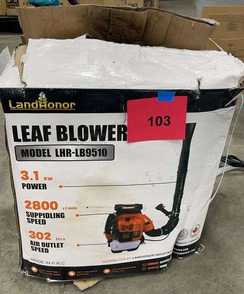 AS IS - LEAF BLOWER IN BOX