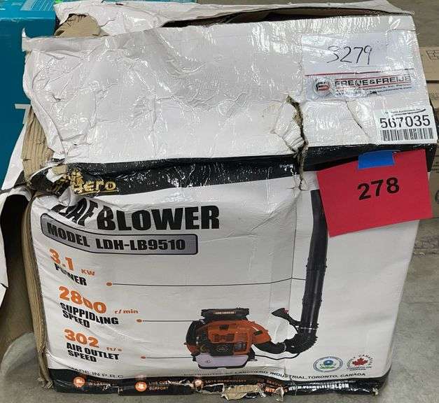 AS IS - LEAF BLOWER IN BOX