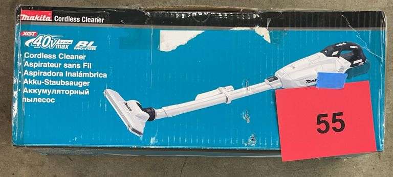 AKITA 40V CORDLESS CLEANER IN BOX