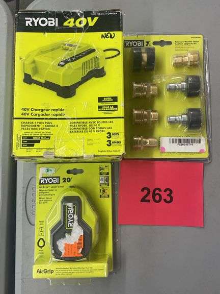 MISC RYOBI LOT -SEE PHOTOS