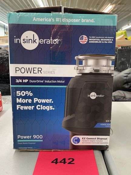 INSINKERATOR FOOD WASTE DISPOSER IN BOX