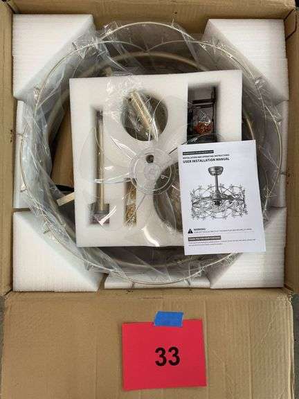 CEILING LIGHT FIXTURE IN BOX