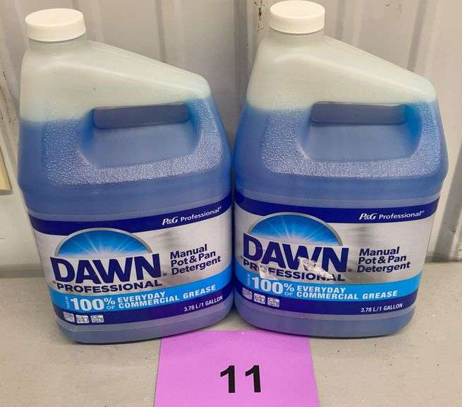 (2) DAWN PROFESSIONAL DETERGENT GALLONS