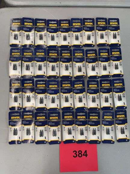 MISC LOT OF IRWIN DRILL BITS