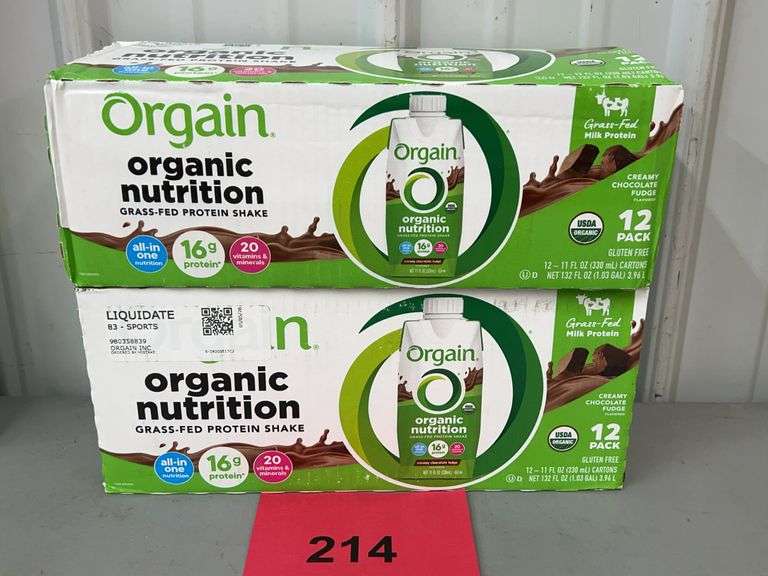 (2) BOXES OF ORGAIN