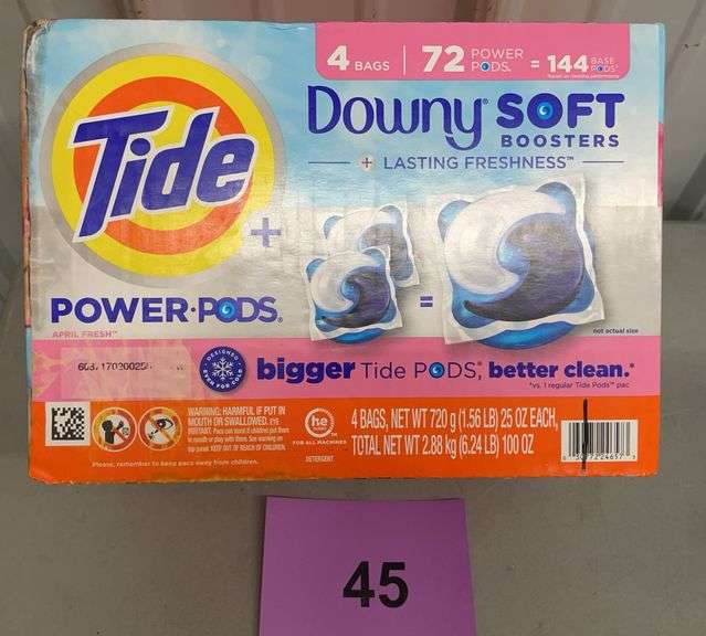 BOX OF TIDE PODS