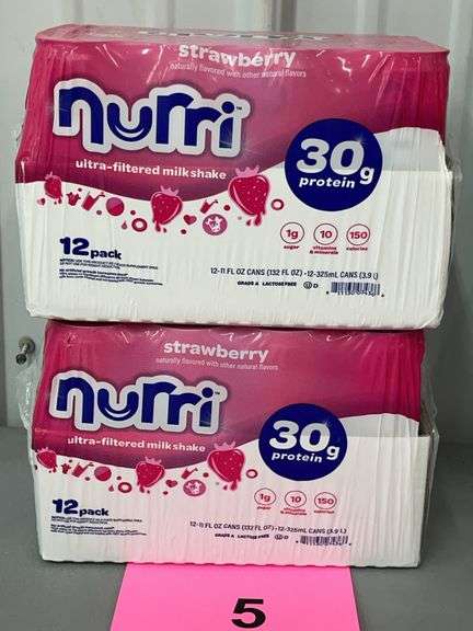 (2) PACKS OF NURRI PROTEIN SHAKES