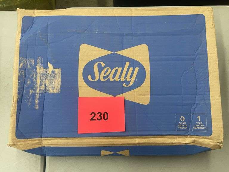 SEALY MEMORY FOAM PILLOW IN BOX