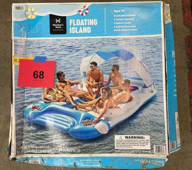 FLOATING ISLAND IN BOX