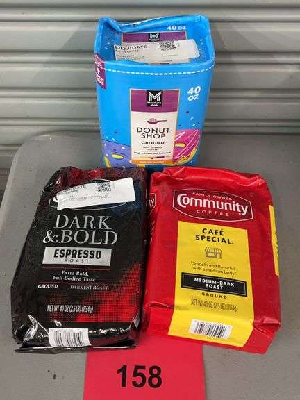 (3) PACKS OF COFFEE