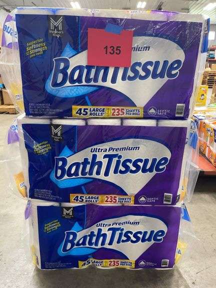 (3) PACKS OF BATH TISSUE