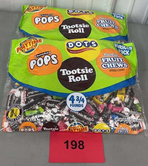 (2) BAGS OF CANDY