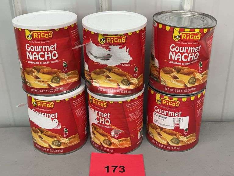 (6) CANS OF CHEESE SAUCE