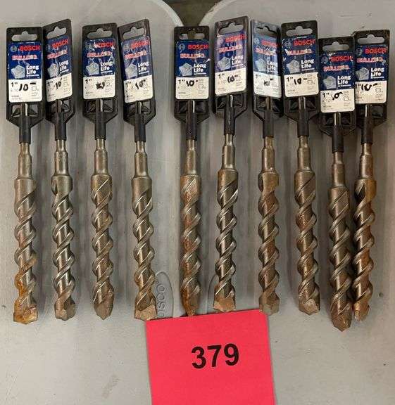 (10) BOSCH BULLDOG BITS